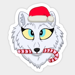 Snow Fox Sticker